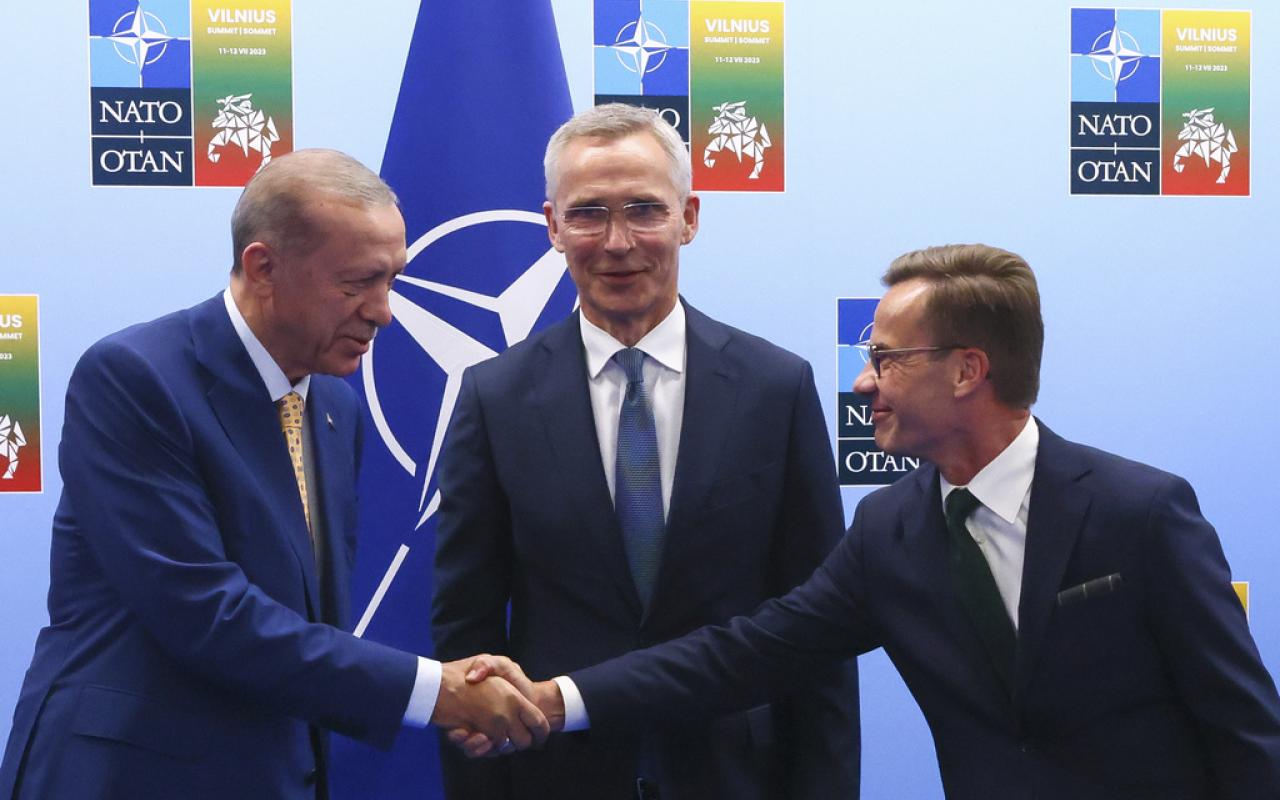 «Πράσινο φως» Ερντογάν για την ένταξη της Σουηδίας στο ΝΑΤΟ