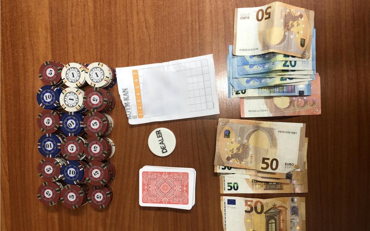 πόκερ συλλήψεις