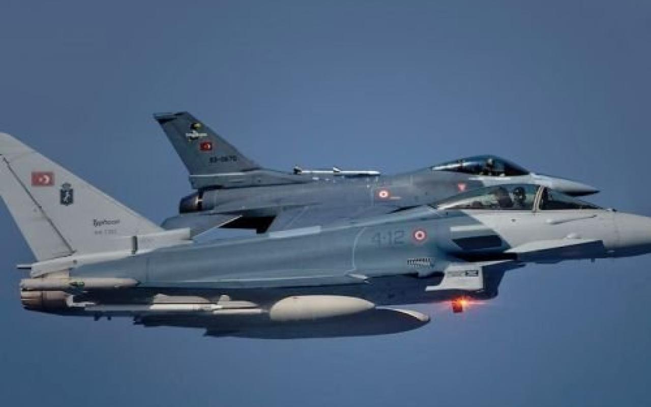 Υπερπτήση τουρκικών F-16 μεταξύ Λήμνου - Λέσβου