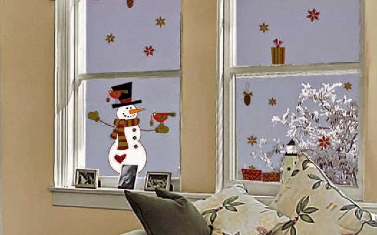 Χριστουγεννιάτικες ιδέες για να στολίσετε τα παράθυρα!