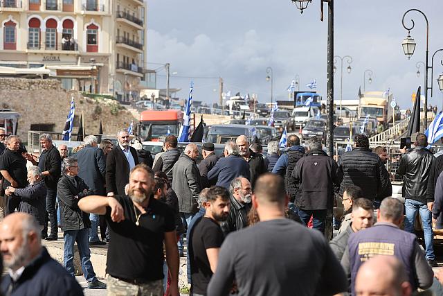 αγρότες συλλαλητήριο ηράκλειο