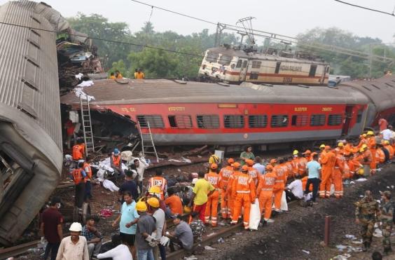 Σύγκρουση τρένων στην Ινδία 