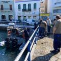 Μεγάλο όγκο απορριμμάτων από το λιμάνι Αγίου Νικολάου απομάκρυνε η υπηρεσία καθαριότητας του Δήμου