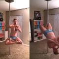 Pole dancing και... κλαρινέτο! (βίντεο)