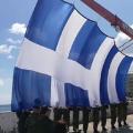Γιγαντιαία ελληνική σημαία - Χίος