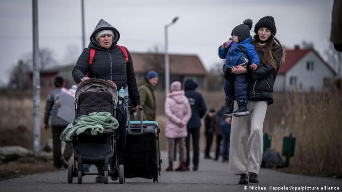 πρόσφυγες από Ουκρανία 