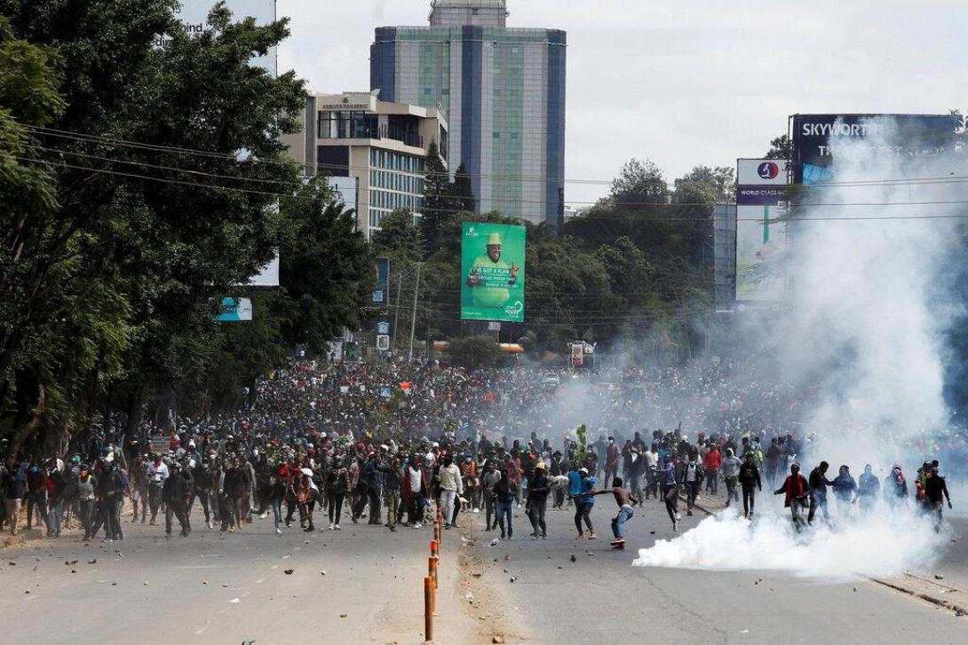 κενυα διαδηλώσεις