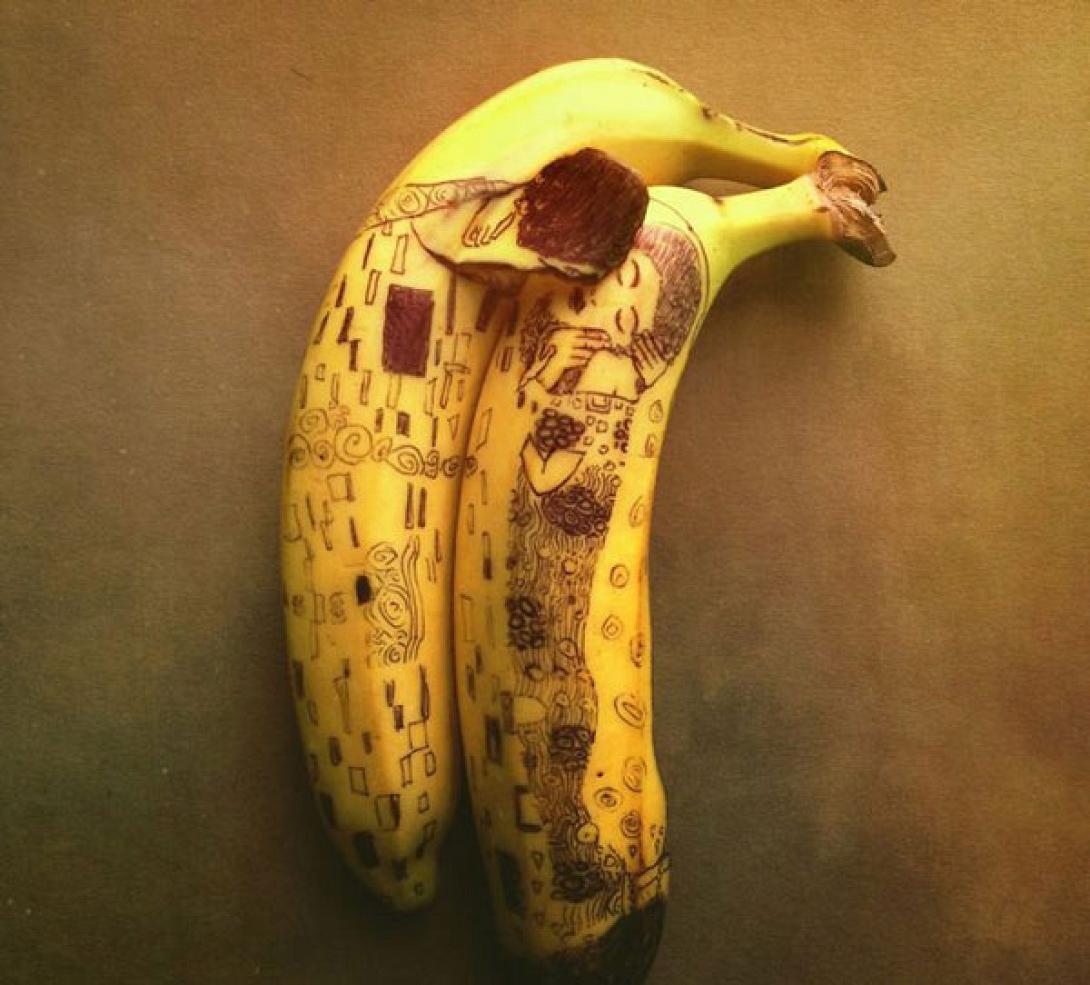 Τρώγοντας έρχεται ... η έμπνευση - Μπανάνες έργα τέχνης!